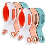 Zeawavsl 6er-Pack Große Kleiderklammern, Strandtuchklammern, Winddichte...