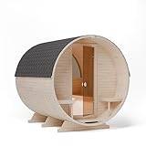 AZS-ENGINEERING 2KR PANORAMA Fasssauna Garten gartensaunas Outdoor Sauna...
