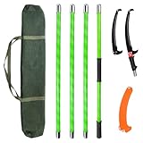 Astsäge mit Teleskopstiel, 4m Handsäge Höhenverstellbar Manueller...