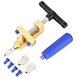 Glasschneider Fliesenschneider, 2 in 1 Keramik Glasbrechzangen Set 3‑15...