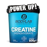 Bodylab24 Creatine Powder 500g, reines Creatin Monohydrat Pulver, 100...