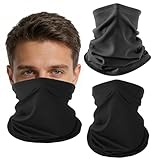 GQKJWJH 2 Stück Schlauchschal Herren Damen, Fleece Schlauchschal...