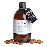 Naissance Natürliches Süßes Mandelöl (Nr. 215) 500ml – Vegan,...