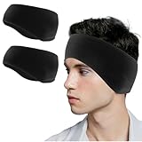 WLLHYF 2Stück Winter Ohrenwärmer Stirnbänder Stirnband Damen Sport...