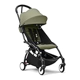 Stokke YOYO3 Kinderwagen ab 6 Monaten - Inklusive schwarzem Rahmen, Olive...