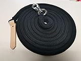 Pferdeseile DE Pferdeseile Erdseil, 4 Meter, schwarze Baumwolle mit...