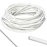 10m x 5mm Silikon-dichtungsstreifen, Silikon Schaumstoff Dichtstreifen,...