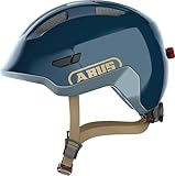 ABUS Kinderhelm Smiley 3.0 ACE LED - Fahrradhelm mit Licht - tiefe Passform...