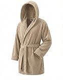 Top Towel Unisex Elegant Bademantel, KAMEL, M EU