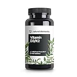 Vitamin D3 + K2 Depot – 180 Tabletten – Premium-Qualität: K2VITAL®...