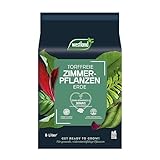 Westland Zimmerpflanzen Erde, 8 l – Erde mit Tongranulat für ein...