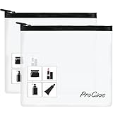 ProCase 2 Pack Kulturbeutel Flugzeug Beutel Tasche Transparent für...