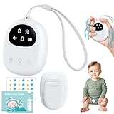 Wireless Bettwetting Alarm für Jungen und Mädchen, USB-C Pee Alarm, 3...