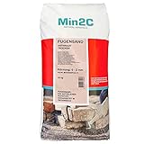 Min2C AG-Heute Fugensand 25kg 0.0-2.0mm Quarzsand Premium fein anthrazit...