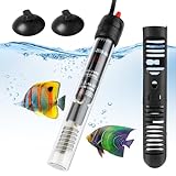 LWMTT Aquarium Heizung,50W Aquarium Heizstab Einstellbar,Temperatur...