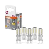 Osram Star PIN LED-Lampe für G9-Sockel, klares Glas,Warmweiß (2700K), 320...