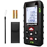 Charcity Laser Entfernungsmesser Messgerät für Räume - 60m Dual-Level...