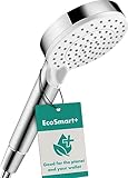 hansgrohe Crometta - wassersparender Duschkopf 6 l/min (EcoSmart),...