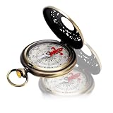 SUNGOOYUE Wanderkompass, Langlebig Stoßfest Wasserdicht Hohles Camping...