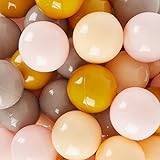 BIECO Sunrise Poolball, 100 Stück, Babyball aus Kunststoff