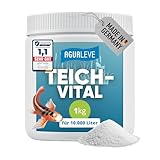 AGUALEVE® Teichvital 1kg *NEU* | der Fittmacher für jeden Teich mit...