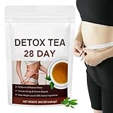 Detox Tee Zum Abnehmen, Abnehmentee Entgiften, Natürlicher 28 Tage...