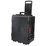 METTLE wasserdichter XL-Studio-Trolley; Schutzkoffer, Flightcase