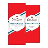 Old Spice Whitewater After Shave Lotion, 2er Pack(2 x 100 ml)