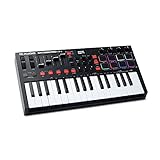 M-AUDIO Oxygen Pro Mini – 32-Tasten USB MIDI Keyboard Controller mit Beat...