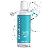 liebesfreunde® Gleitgel wasserbasiert SENSITIV (150 ml) Premium...