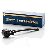 Mr.roller Bartroller 0,5 mm, Derma-Roller Haare, Bartroller Bartwuchs,...