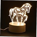 Gadpiparty LED Nachtlicht USB Tischlampe Kreative Illusionslampe für...