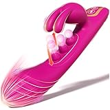 Dildo Vibrator mit Pulsierenden Kugeln, Sex Spielzeug für die Frau Paare,...