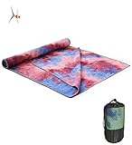 Aixcami Yoga Handtuch rutschfest Super Weich Schweißabsorbierend Hot...