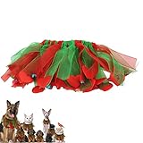 Entatial Weihnachtshalsband für Haustiere, dekoratives Hundehalsband aus...