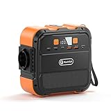 FlashFish Tragbare Powerstation 98Wh, 120W Solargenerator Akku 230V Mit...