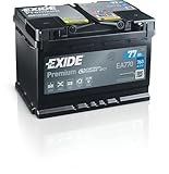 Exide lead acid, EA770 Premium Carbon Boost Autobatterie, Kompatibel mit...