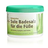 CristinenMoor Biologisches Sole Badesalz für die Füße 500 g, 100%...