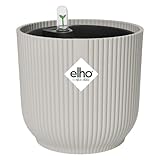 elho Vibes Fold Rund mit Selbstbewässerungssystem - Blumentopf für Innen...