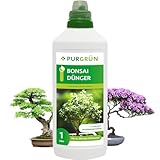 Purgrün® Bonsai-Dünger 1 Liter – Spurennährstoffe für...
