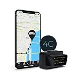 SALIND 4G OBD GPS Tracker Auto, Fahrzeuge und LKWs OBD2 Stecker -...