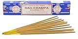 Nag Champa Räucherstäbchen, Weihrauch, 15 g – Original aus Indien, 1...