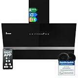 KKT KOLBE Dunstabzugshaube 90 cm | 782 cbm/h Umluft Abluft | Kopffrei |...