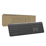 Logitech Signature Slim Wired K620 for Business, Tastatur in...