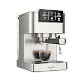 Klarstein SteelPresso Touch Siebträgermaschine – 20-Bar, 1350 W,...