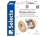 Selecta 64003 Wolkenflitzer, Greifling und Rassel - bellybutton, grau, 7 cm