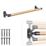 BeneLabel 90cm Ballettstange Holz, Ballett Stange Kinder Höhenverstellbar...