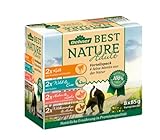 Dehner Best Nature Katzenfutter Multipack, Nassfutter, für ausgewachsene...