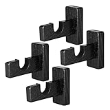 ibasenice 2 Paare Wandhalterung für Hockeyschläger Holzmaserung...