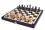 KADAX Schachspiel aus Holz mit Figuren, Schach für Kinder, Anfänger,...